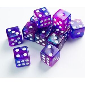 Gamegenic Gamegenic: Galaxy Series - D6 Dice Set (16 mm) - Nebula