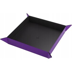 Gamegenic Gamegenic: Magnetic Dice Tray - Square - Black/Purple