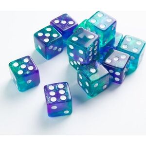 Gamegenic Gamegenic: Galaxy Series - D6 Dice Set (16 mm) - Neptune