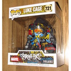 Figurka Funko POP! 721: Marvel Deluxe Street Art Collection - Luke Cage (EB Exclusive)