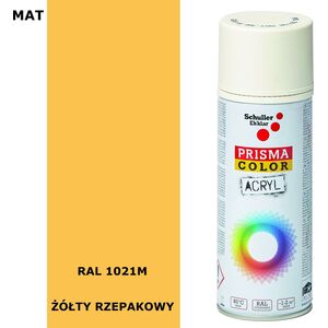 Schuller spray maling mat - Prisma Color RAL 1021M