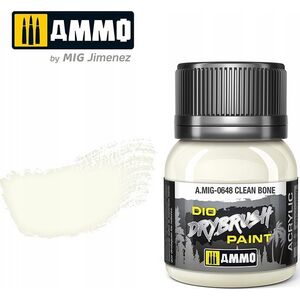 Vallejo Ammo: DIO Drybrush - Clean Bone 