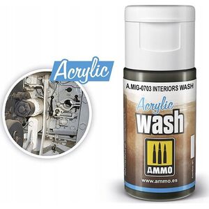 Vallejo Ammo: Acrylic Wash - Interiors Wash
