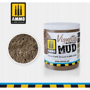 Vallejo Ammo: Acrylic Mud - Vignettes - Turned Earth Ground (100 ml)