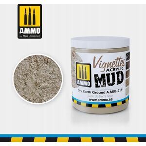 Vallejo Ammo: Acrylic Mud - Vignettes - Dry Earth Ground (100 ml)