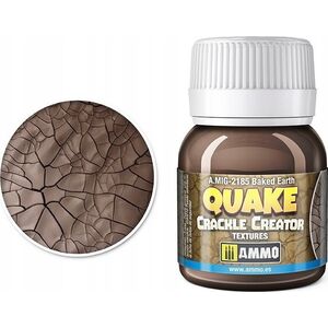 Vallejo Ammo: Quake Crackle Creator Textures - Baked Earth (40 ml)