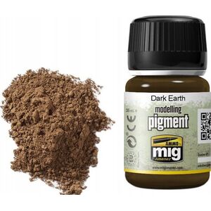 Vallejo Ammo: Modelling Pigment - Dark Earth (35 ml)