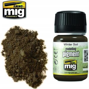 Vallejo Ammo: Modelling Pigment - Winter Soil (35 ml)