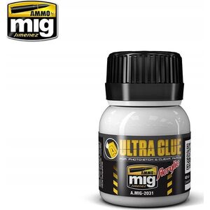 Vallejo Ammo: Ultra Glue for Photo-etch & Clear Parts - Acrylic Waterbase Glue (40 ml)