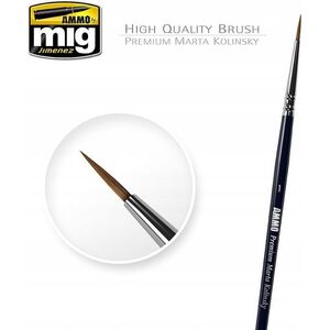 Vallejo Ammo: Round Brush - Premium Marta Kolinsky 1