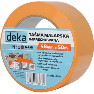 Deka TAÅMA RYÅ»OWA MALARSKA IMPREGNOWANA 48MM*50M