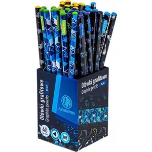 Astra Ołówki grafitowe trójk±tne HB Boys (48szt) ASTRA