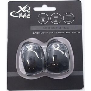 XQMax ZESTAW SILIKONOWYCH LAMP ROWEROWYCH LED PRZÓD I TYŁ XQMAX PRO