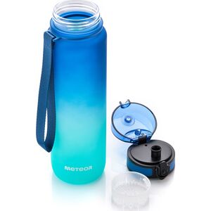 Meteor Bidon sportowy Meteor 1000 ml niebieski/turkusowy