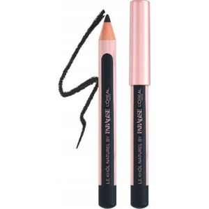 L OREAL Atelier Kit Set L'Oreal Paris: Volume Million Lashes, Volumizing & Lengthening, Mascara, Black, 8.9 ml + Paradise, Kajal Eye Pencil, 1.2 g + Makeup Bag, Gold For Women