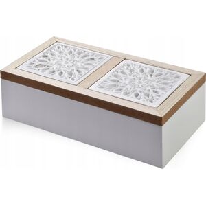 Lumarko Pudełko 24x13xh7cm 3 Przegródki Lumarko!