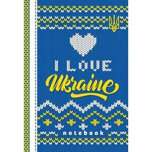 Fresh Notatnik ozdobny A6/64K kratka TW Kocham Ukrainę