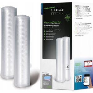 Caso Caso | Vacuum Rolls | 01248 | 2 pcs | Dimensions (W x L) 30 x 600 cm | Transparent