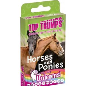 Winning Moves Top trumps Konie, Kucyki i Jednorożce