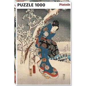 Piatnik Puzzle 1000 - Hiroshige, Tale of Genji PIATNIK