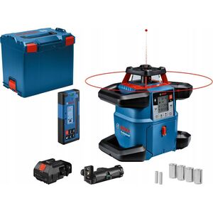 Bosch Bosch cordless rotary laser GRL 600 CHV Professional, 18Volt (blue, without battery and charger, red laser line, in L-BOXX)