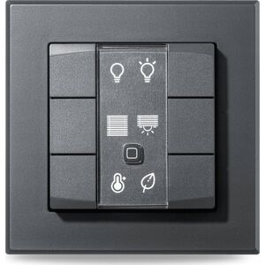 HomeMatic IP Homematic IP Wandtaster - 6-fach, anthrazit