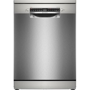 Zmywarka Bosch Dishwasher | SMS4HVI00E | Free standing | Width 60 cm | Number of place settings 14 | Number of programs 6 | Energy efficiency class D | Display | AquaStop function | Silver inox