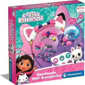 Clementoni Plaukų aksesuarų dekoravimas Clementoni Crazy Chic Gabby's Dollhouse