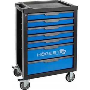Högert Technik HOGERT WORKSHOP CABINET WITH 7 DRAWERS WITH DRAWER OPENING LOCK