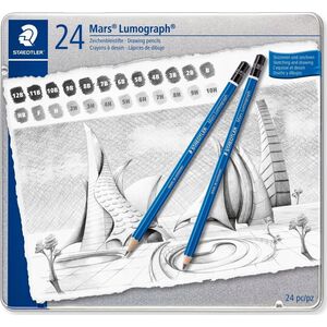 Staedtler Ołówek Lumograph 12B-10H 24szt STAEDTLER