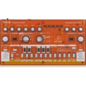Behringer Behringer TD-3-TG Syntezator linii basowej pomarańczowy przeźroczysty