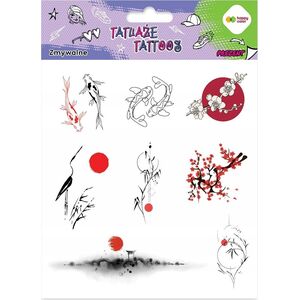 BaByliss Tatuaże zmywalne Japanese HAPPY COLOR