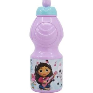 Stor Sportowa butelka / Bidon STOR 21232 400 ml Koci Domek Gabi (różowa)