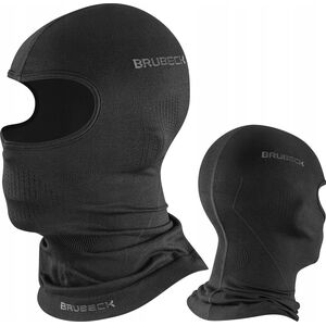 Brubeck KM1122U Kominiarka chłodząca unisex COOLER czarny L/XL