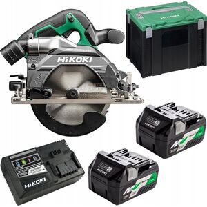 Pilarka tarczowa Hikoki HIKOKI.SAW 36V 190mm C3607DBWRZ 2x2.5Ah BL MULTIVOLT HITSYSTEM 65mm