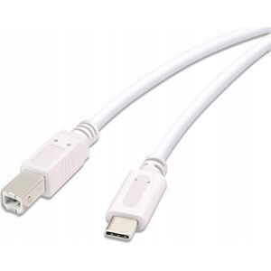 Kabel USB Vivanco Vivanco cable USB-C - USB-B 3m, white (45356)