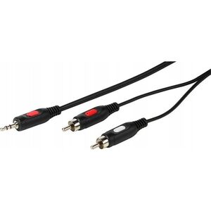 Kabel Vivanco Vivanco cable 3,5mm - 2xRCA 2.5m (46031)