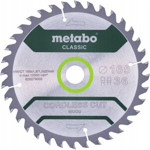 Sourcing METABO CIRCULAR SAW HW/CT 165x20x18z CORDLESS CUT WOOD CLASSIC