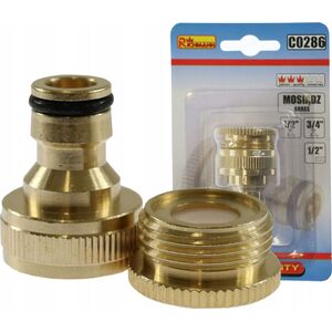 Richmann Brass connector for tap 1/2"