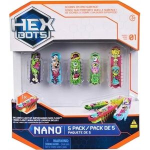 Hexbug HEX BOTS interactive toy Nano Flash 5 pack