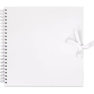 DP Craft ALBUM DO ZDOBIENIA 30,5 CM X 30,5 CM - BIAŁY (40 KARTEK)