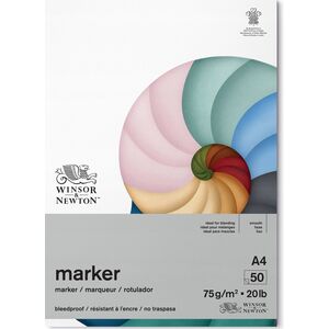 SmartMax Bleedproof paper pad A4, 75g, 50 pages