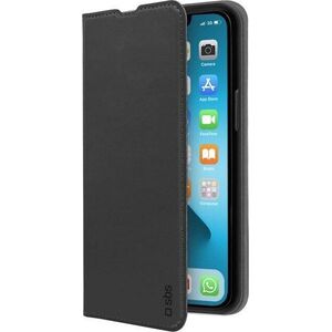 SBS Mobile SBS TEBKLITEIP1354K, Wallet case, Apple, iPhone 13 Mini, 13.7 cm (5.4"), Black