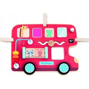 WOODEN GAME BUS