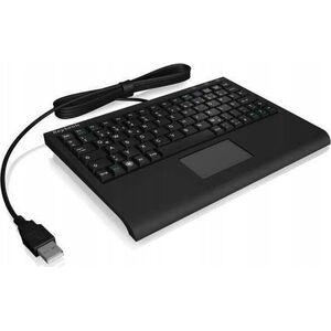 Podkładka Keysonic KeySonic ACK-3410 klawiatura USB QWERTZ Niemiecki Czarny