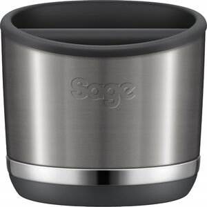 Sage Sage the Knock Box(tm) 20 Coffee Grounds Disposal Box - Black/Silver