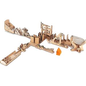 UGEARS Smartivity Drewniane Mechaniczne Puzzle 3D - Reakcje Łańcuchowe