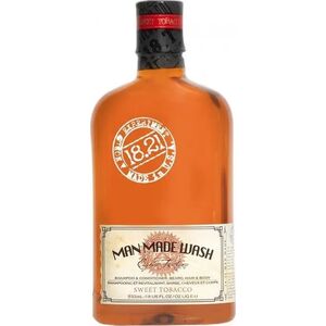Baylis & Harding 18.21 Man Made Wash Sweet Tobacco daugiafunkcė priemonė vyrams 3in1: šampūnas, kondicionierius ir kūno prausiklis viename, 530 ml