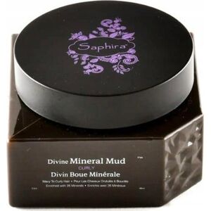 Declare Saphira Divine Mineral Mud intensyviai drėkinanti kaukė-mineralinis purvas besipučiantiems plaukams, 90 ml