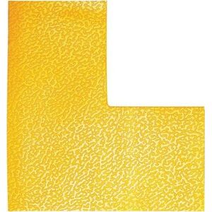 Durable ZNACZNIK PODŁOGOWY SAMOPRZYLEPNY DURABLE 170204 ŻÓŁTY R9 KSZTAŁT L 10SZT